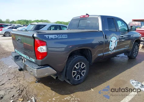 2021 Toyota Tundra Limited из США, поврежденный, VIN 5TFBY5F13MX044120
